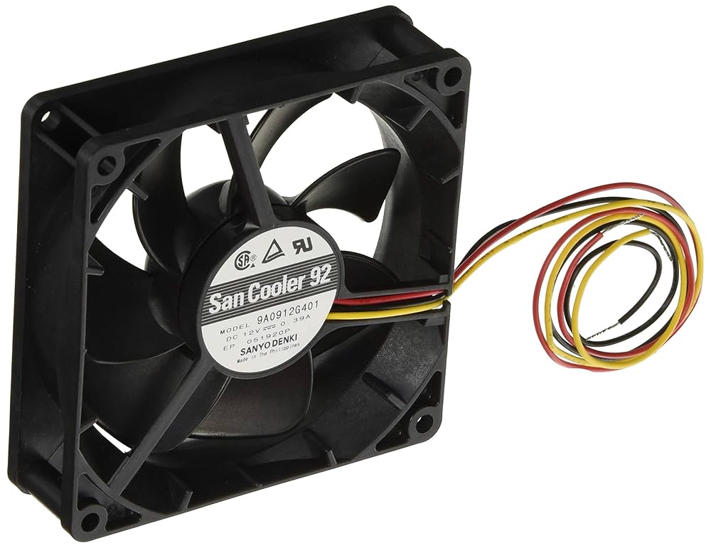 Amazon | 山洋電気 DCファン San Cooler 92 タイプ : 9A 12V